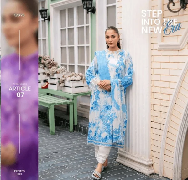 Stylish and Comfortable Lawn Suit Featuring Bold Digital Prints