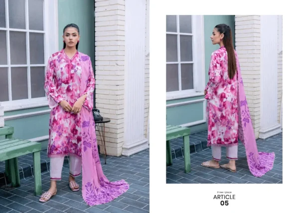 Premium Quality Lawn Suit with Timeless Embroidery and Graceful Dupatta