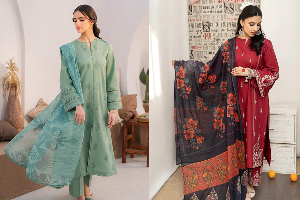 Timeless Elegance Royal Embroidered Lawn Suit for Every Occasion